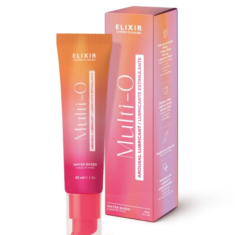 LUBRICANTE INTIMO MULTIORGASMICO "MULTI O" ELIXIR