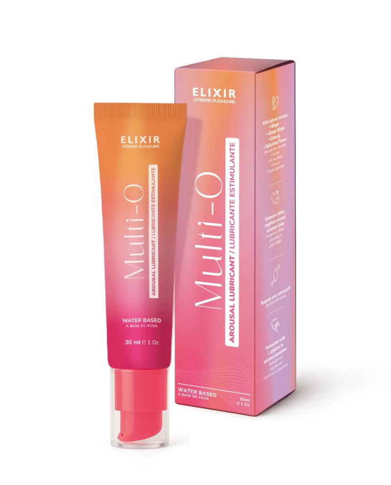 LUBRICANTE INTIMO MULTIORGASMICO "MULTI O" ELIXIR