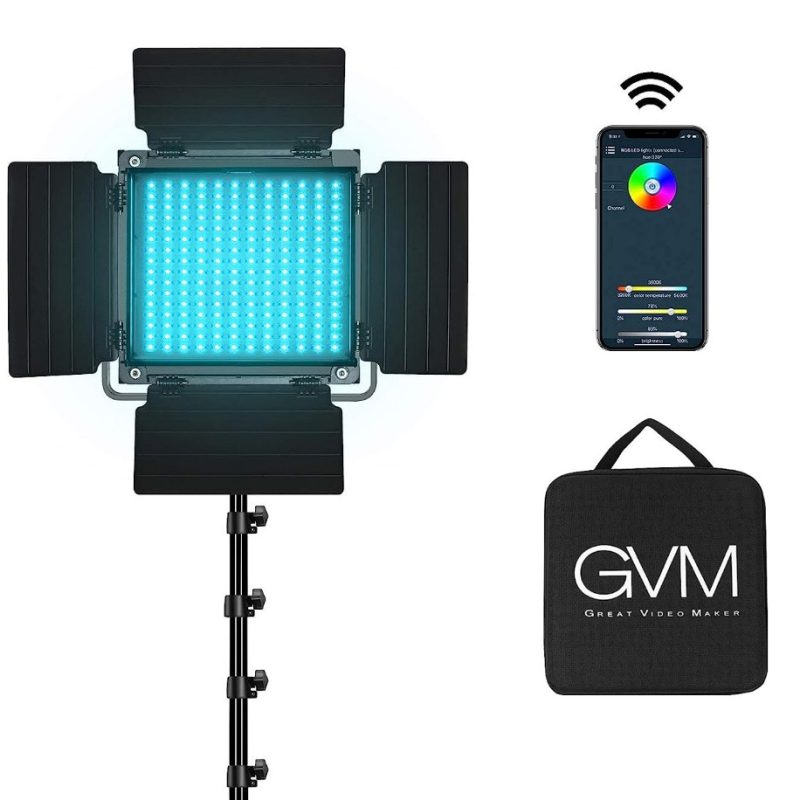 GVM 800 RGB LUZ LED PROFESIONALES