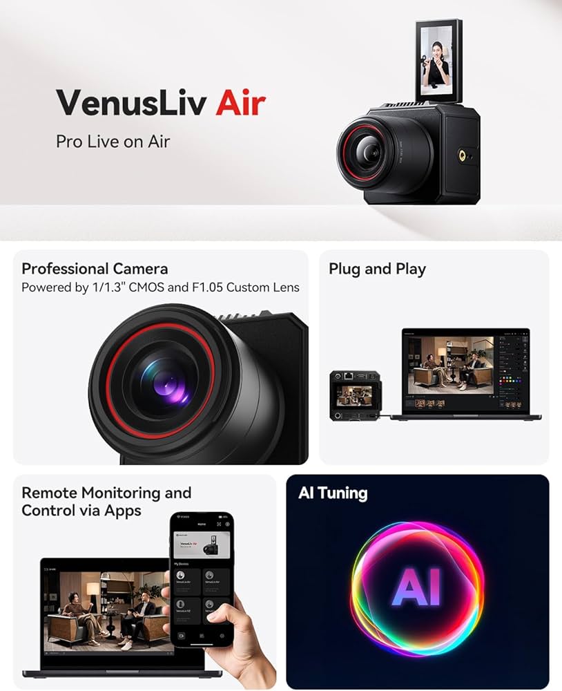 CAMARA VENUSLIV AIR HOLLYLAND - Imagen 2