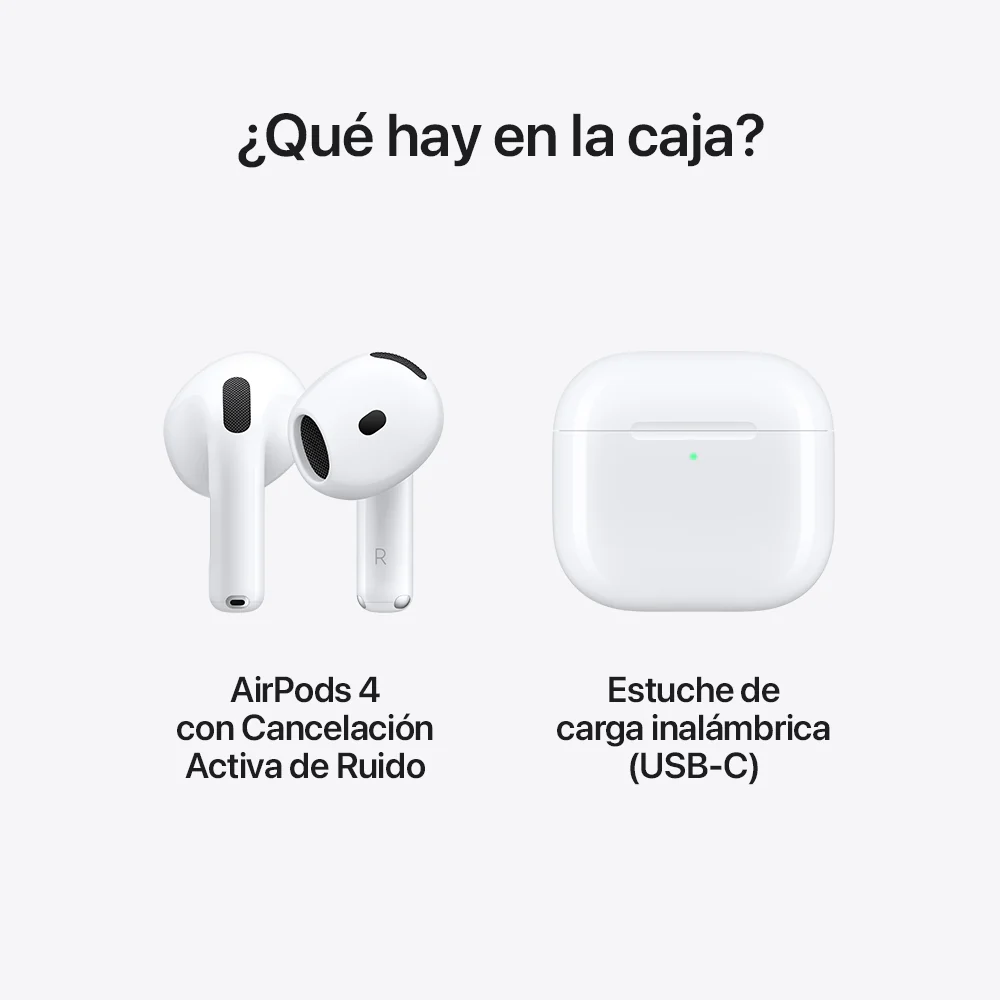 AIRPODS 4 CON CANCELACION DE RUIDO - Imagen 3
